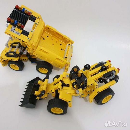 Lego Technic самосвал и погрузчик