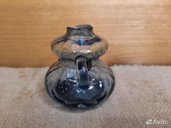 Ночничок Дутое Цветное Стекло 19в