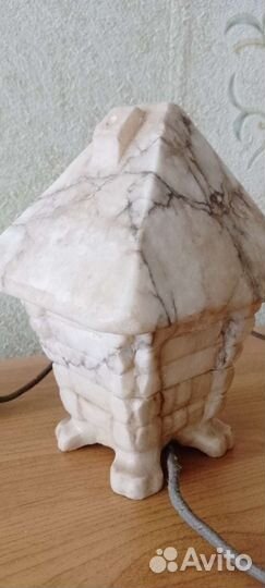 Винтажный ночник домик-избушка