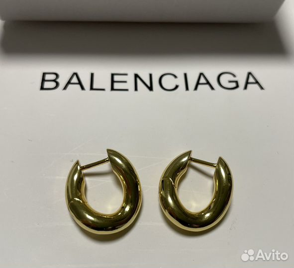 Серьги balenciaga