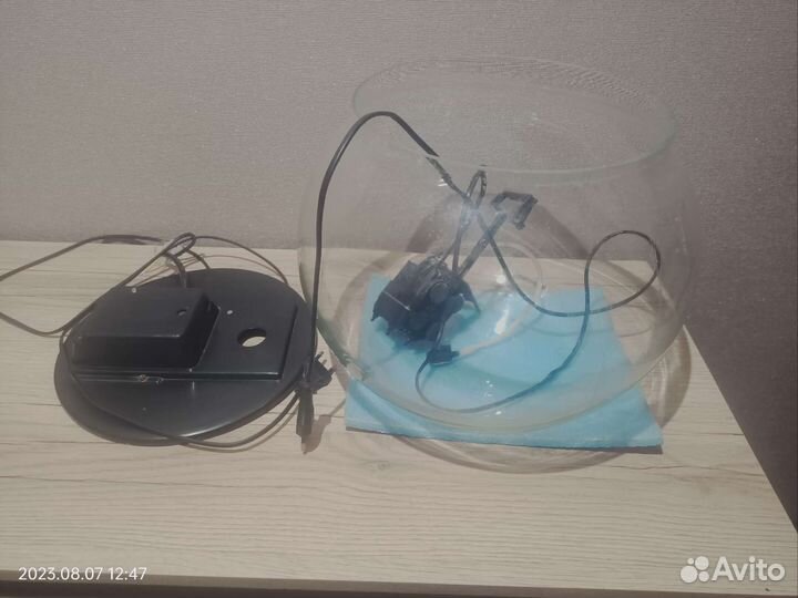 Аквариум круглый 10 л