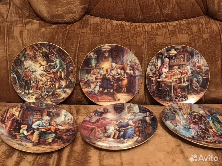 Тарелка В гостях у бабушки. и Детство на Ферме