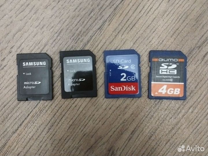 Адаптеры Samsung и карты памяти Sd