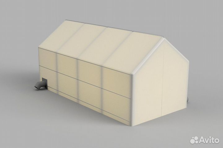 Надувной модуль. Каркасная надувная палатка