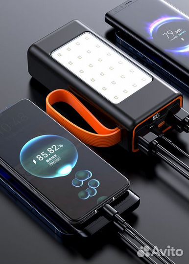 Портативный аккумулятор 66W PD 60.000 mAh