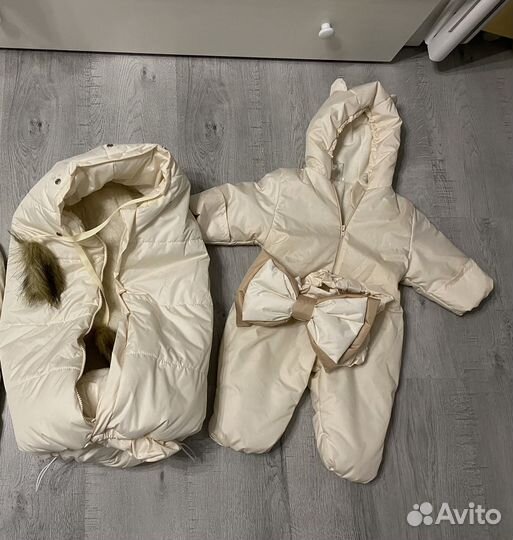 Комбинезон и конверт