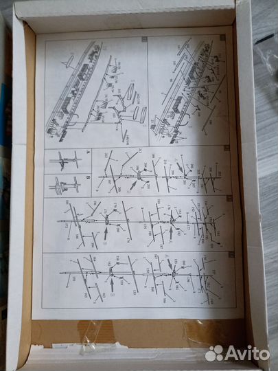 Сборная модель парусника