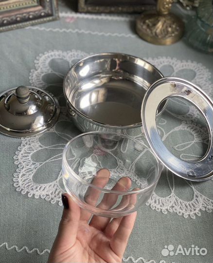 Икорница Европа посеребрение