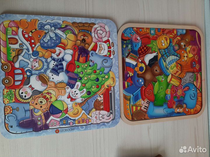 Деревянные пазлы