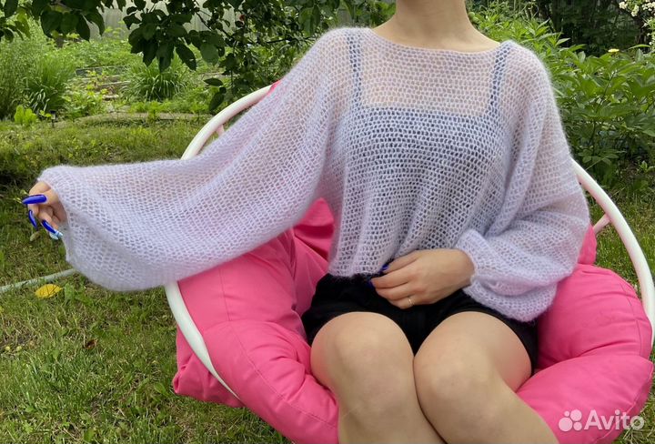 Вязанная паутинка