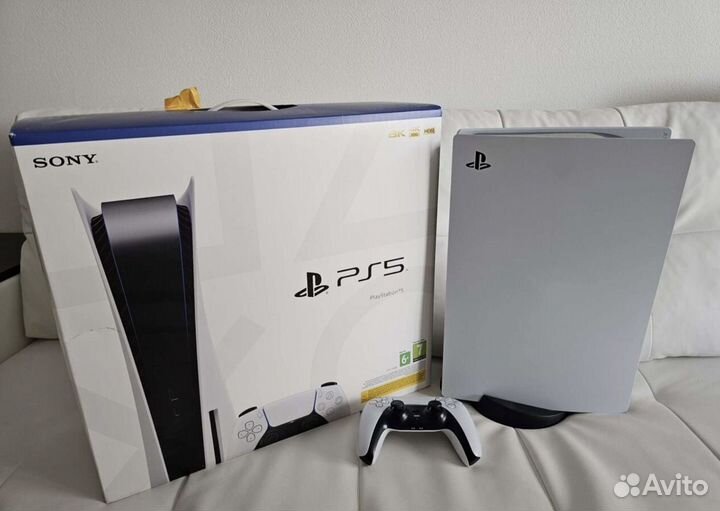 Sony Playstation 5 с дисководом (Ростест)