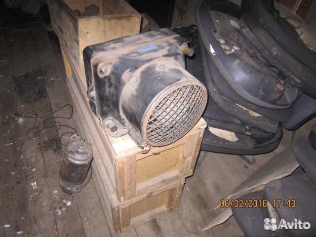 Моторы печки с крыльчатками 24В и12в