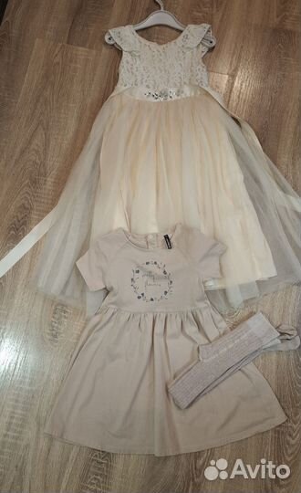 Детские вещи пакетом на девочку 110р