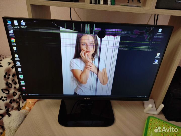 Монитор Acer 24 на запчасти