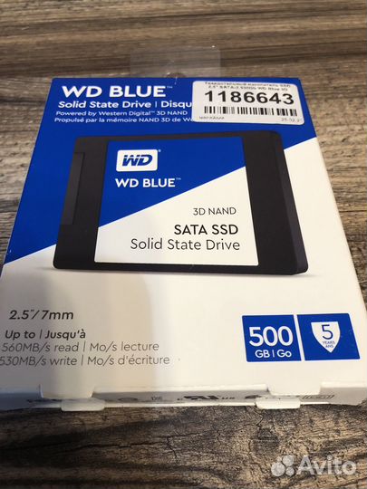 Ssd WD blue 500gb