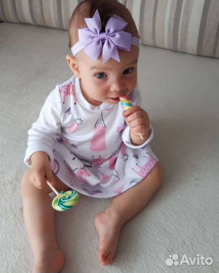 Повязка на голову для девочки