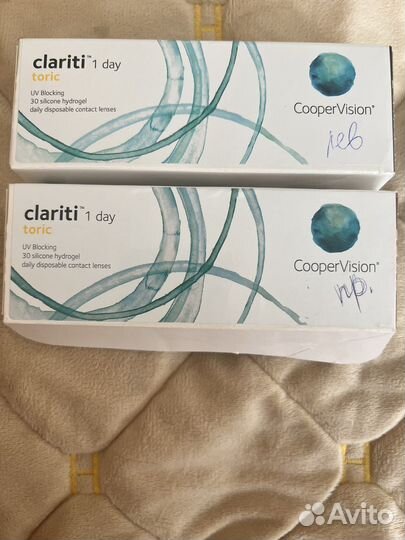 Линзы контактные однодневные астигматизм