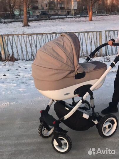 Коляска 3 в 1 adbor ottis beige