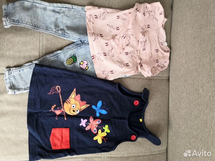 Вещи на девочку пакетом 92 98 размер