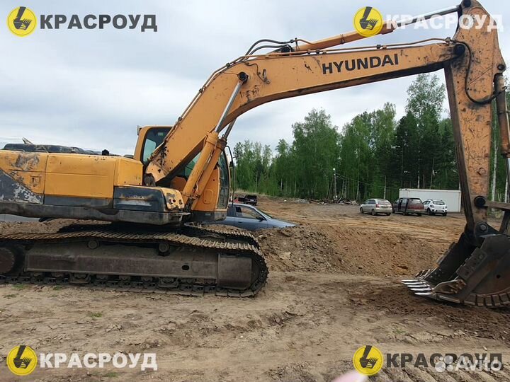 Гусеничный экскаватор Hyundai R 220LC-9S, 2012