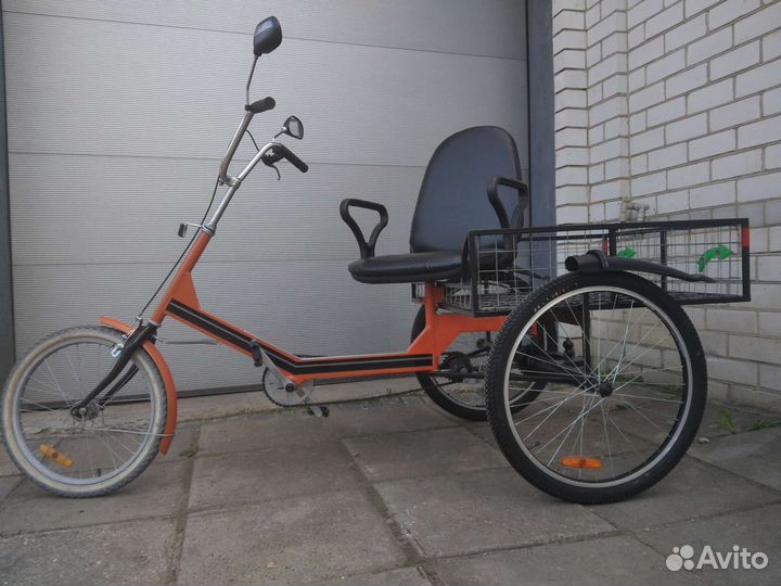 Велосипед трехколесный грузовой