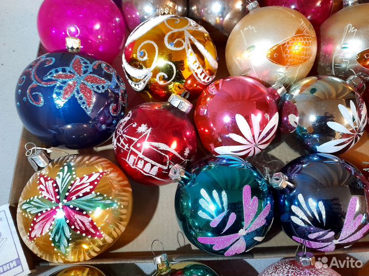 Ёлочные игрушки СССР