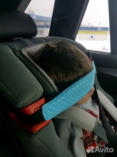 Фиксатор/держатель для головы ребенка в автокресле