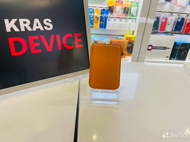 Кардхолдер iPhone Leather Wallet Magsafe