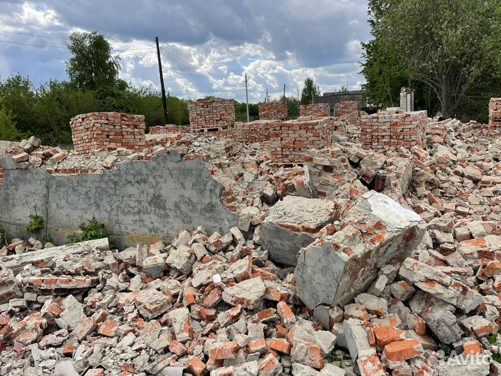Кирпич красный бу