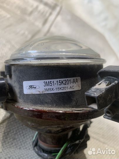 Противотуманная фара ford focus 2