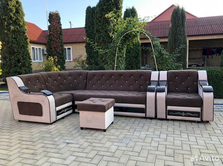 Диваны угловые и прямые. Оплата при получении