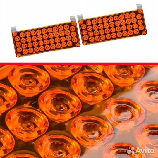 Стробоскопы желтые LED панели 12/24V