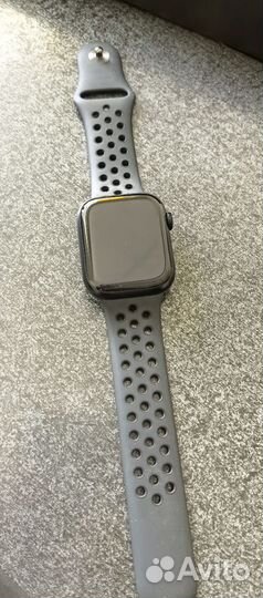 Часы apple watch 7 45 mm Nike