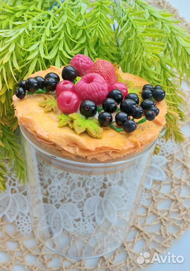 Баночка с декором