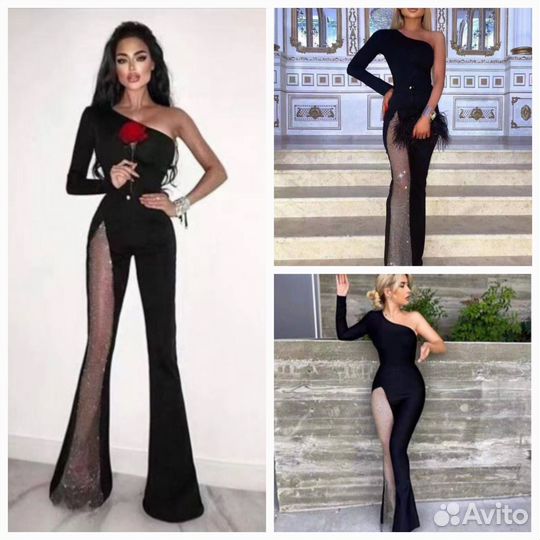 Комбинезон женский бандажный