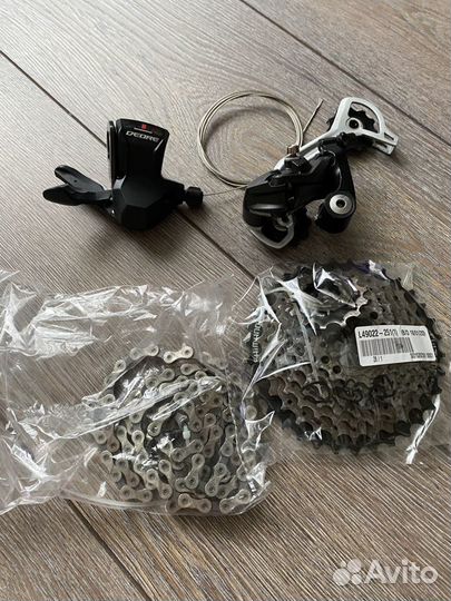 Комплект трансмиссии Shimano Deore 7скоростей