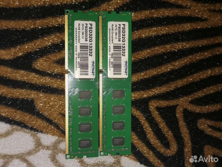 Оперативная память ddr3 2*2gb
