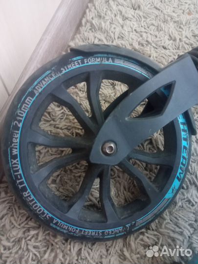 Самокат tech team 210 LUX синий