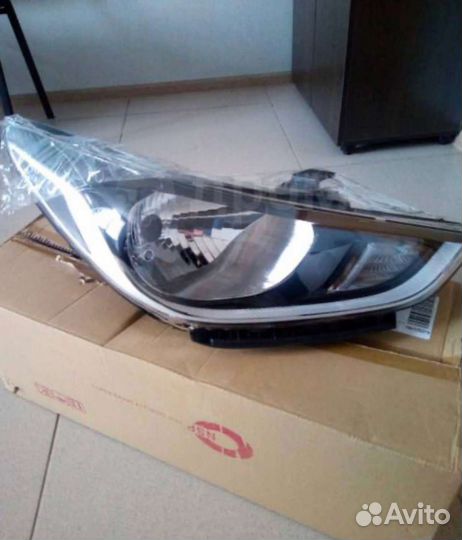 Фара на hyundai solaris 17-20