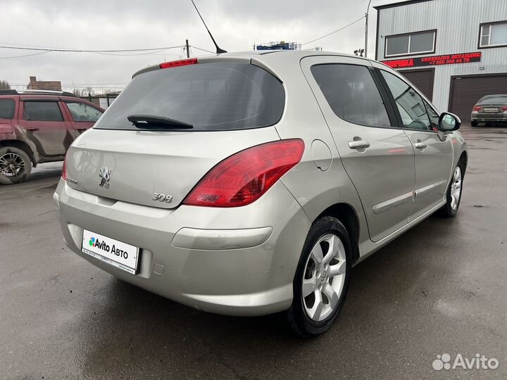 Peugeot 308 1.6 AT, 2008, 124 200 км