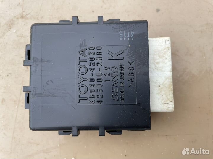 Рав 4 40 реле стеклоочистителя блок управления