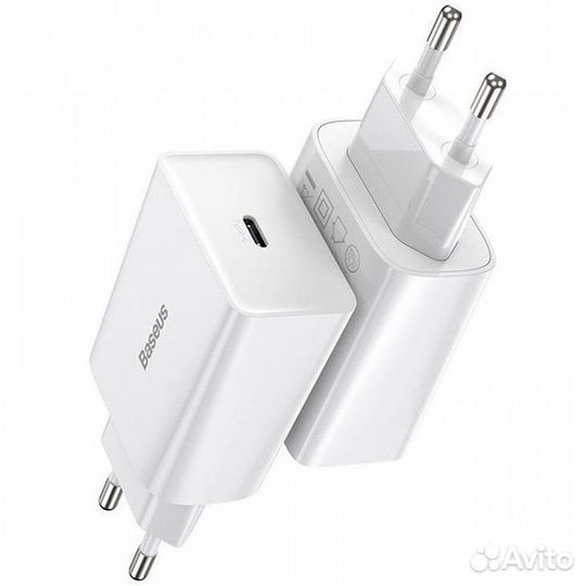 Зарядное устройство baseus Speed Mini USB-C, 3A, б