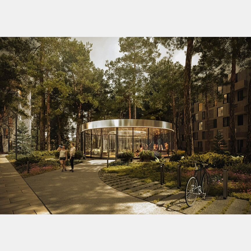 1-к. апартаменты, 43,2 м², 4/6 эт.