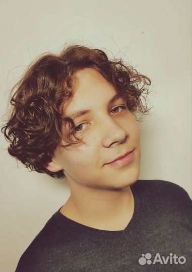 Химическая завивка мужская, био-завивка, карвинг