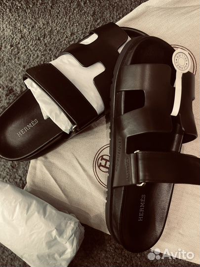 Шлепанцы hermes