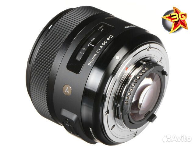 Объектив Sigma AF 30mm f/1.4 DC HSM Art Nikon F