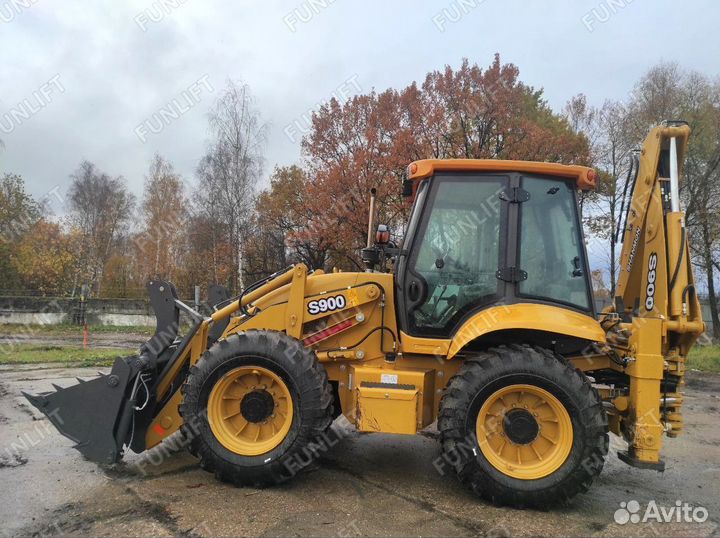 Экскаватор-погрузчик Shanmon 388H, 2024