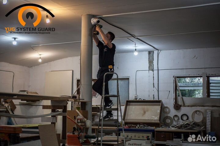 Установка камер видеонаблюдения