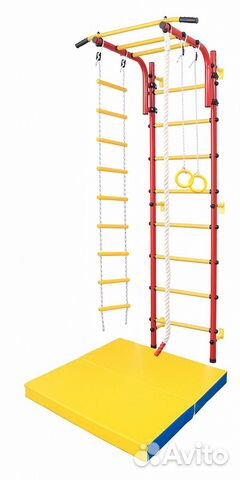 Шведская стенка barfits Детский круглик 3.0 красн