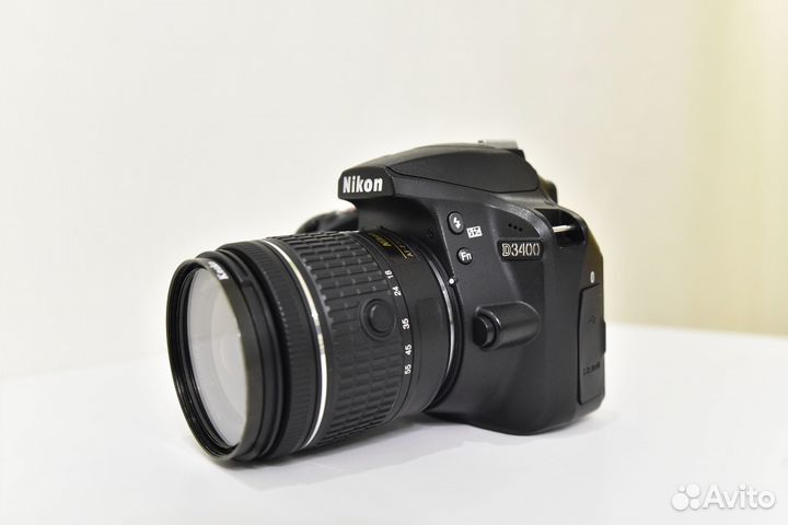 Nikon D3400 18-55mm f/3.5-5.6G AF-P VR DX